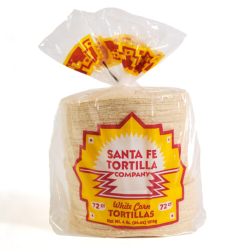 Santa Fe Tortilla Company White Corn Tortillas (72ct)