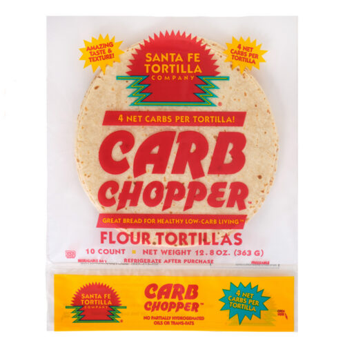 Santa Fe Tortilla Company Carb Chopper 7” Flour Tortillas (10ct)